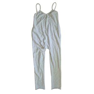 myrah penaloza luminous cotton playsuit heather grey
